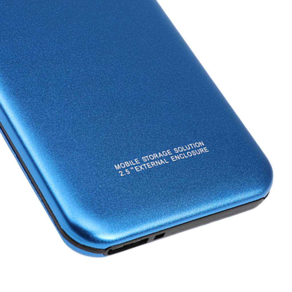 Blue External Hard Drive Disk Storage Devices 2.5'' USB 3.0 2.0 SATA 2T