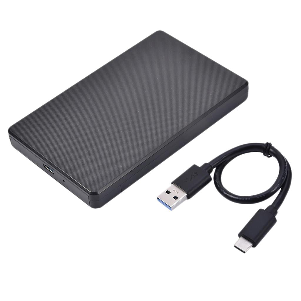 External Hard Drive Disk Storage Devices 2.5'' USB 3.0 2.0 Type C Black 2T