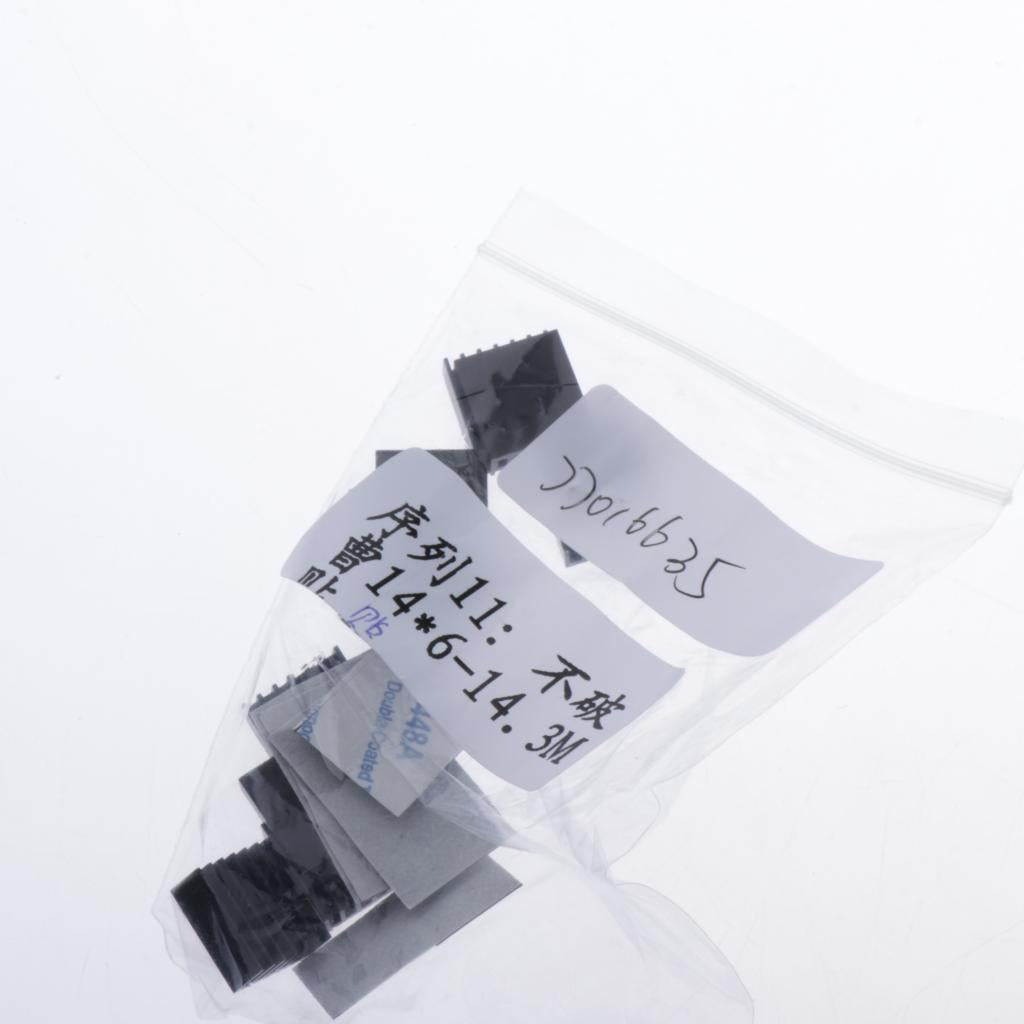 10 Pieces Aluminum Radiator Heatsink Heat Sink Pad Replacement 14x14x6mm