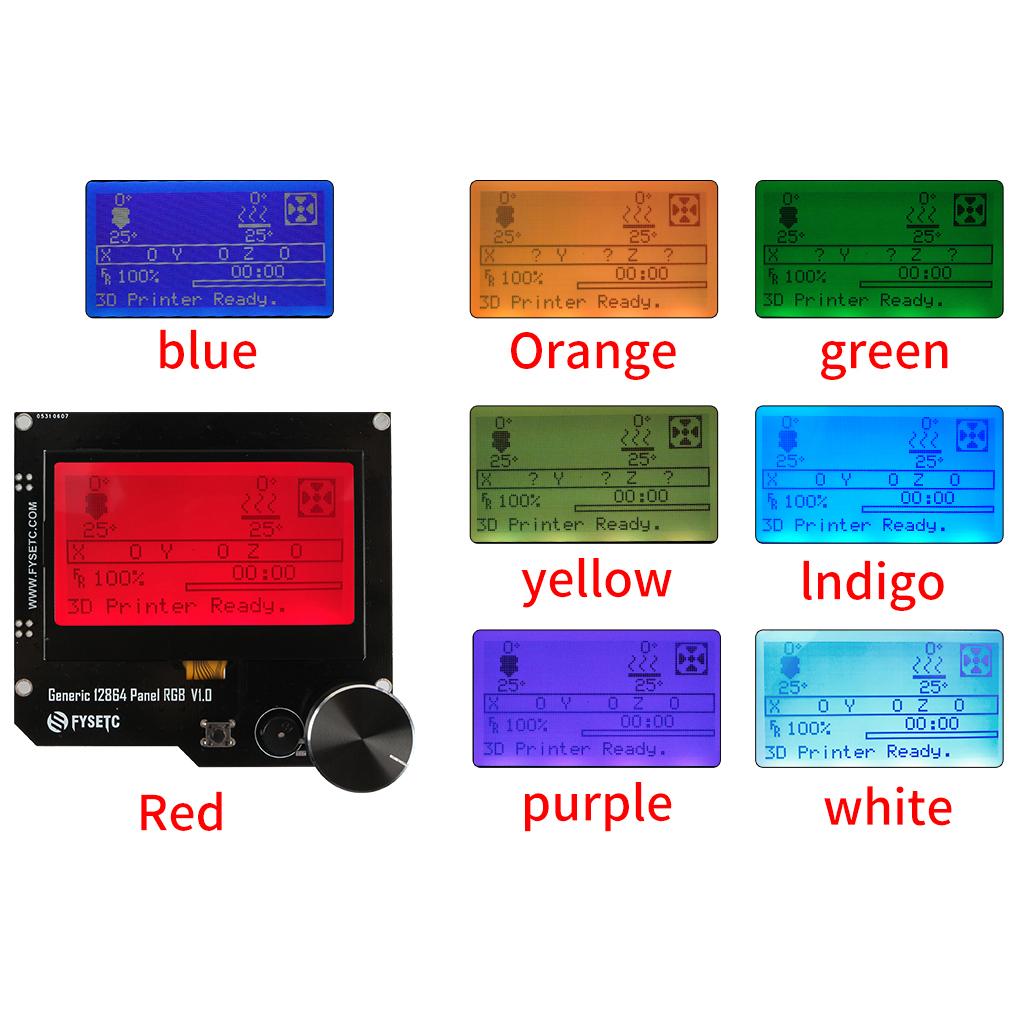 LCD 12864 Smart Display Controller Adapter for RepRap RAMPS 1.4 3D Printer