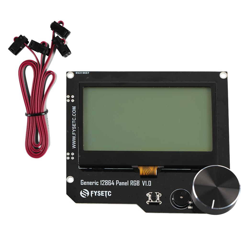 LCD 12864 Smart Display Controller Adapter for RepRap RAMPS 1.4 3D Printer