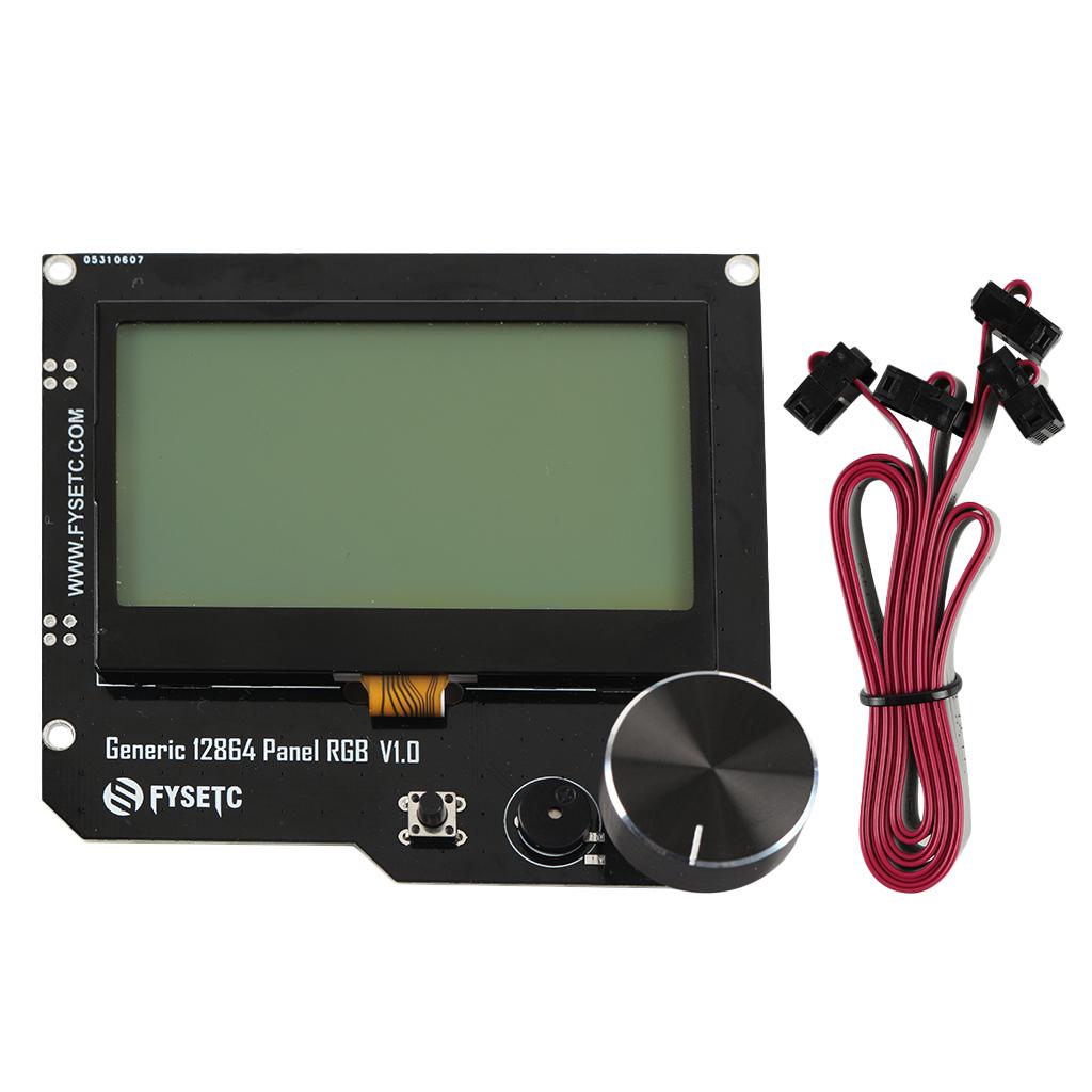 LCD 12864 Smart Display Controller Adapter for RepRap RAMPS 1.4 3D Printer