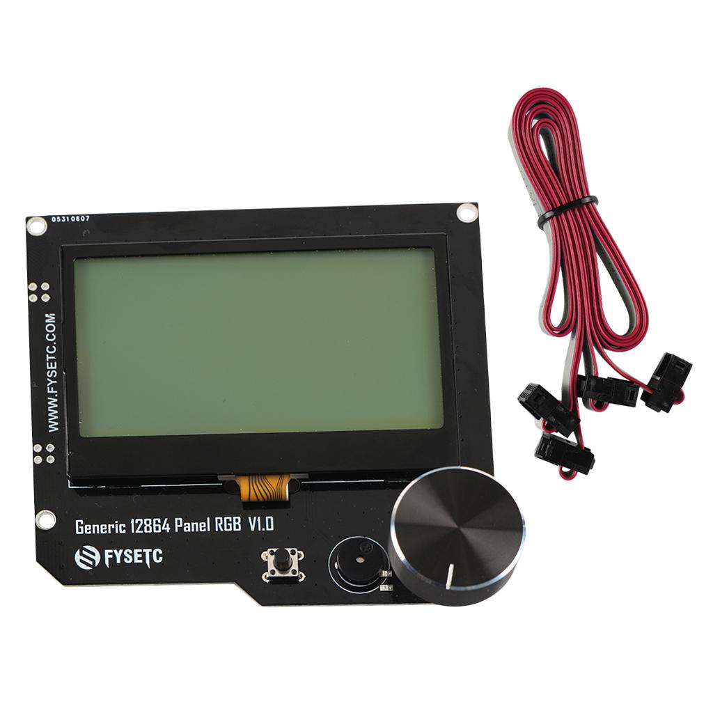 LCD 12864 Smart Display Controller Adapter for RepRap RAMPS 1.4 3D Printer