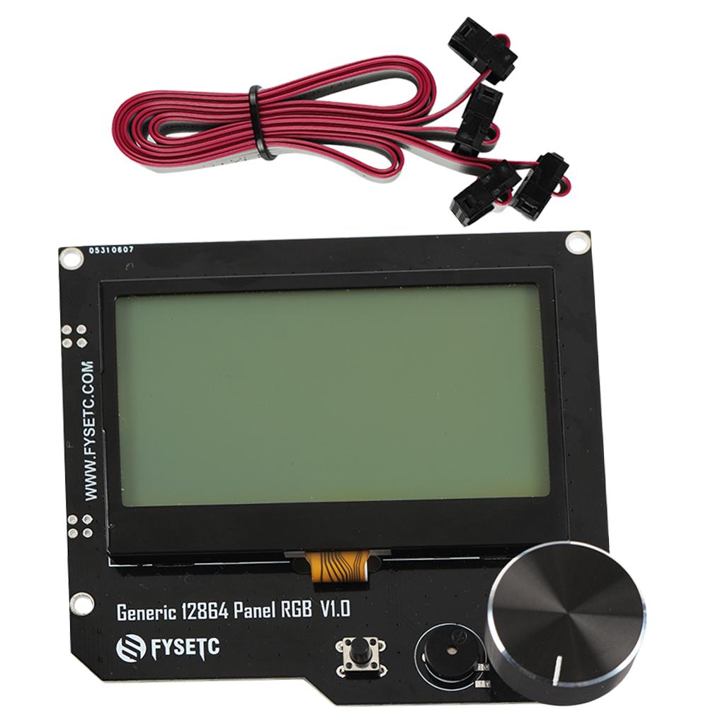 LCD 12864 Smart Display Controller Adapter for RepRap RAMPS 1.4 3D Printer