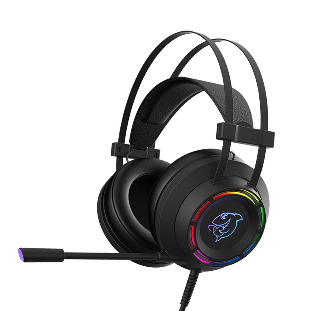 7.1 Channel Gaming Headset Electric Race Headphone USB Wired Black