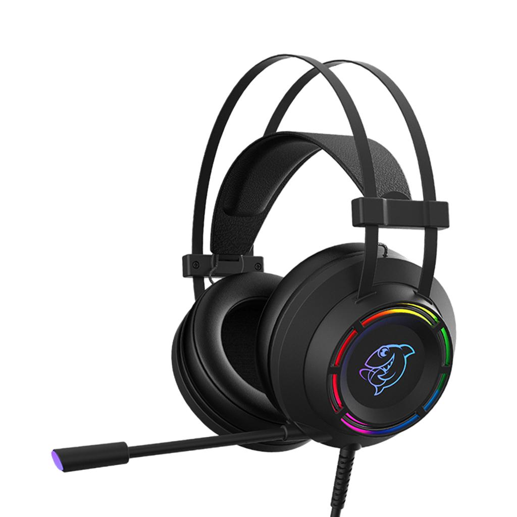 7.1 Channel Gaming Headset Electric Race Headphone USB Wired Black