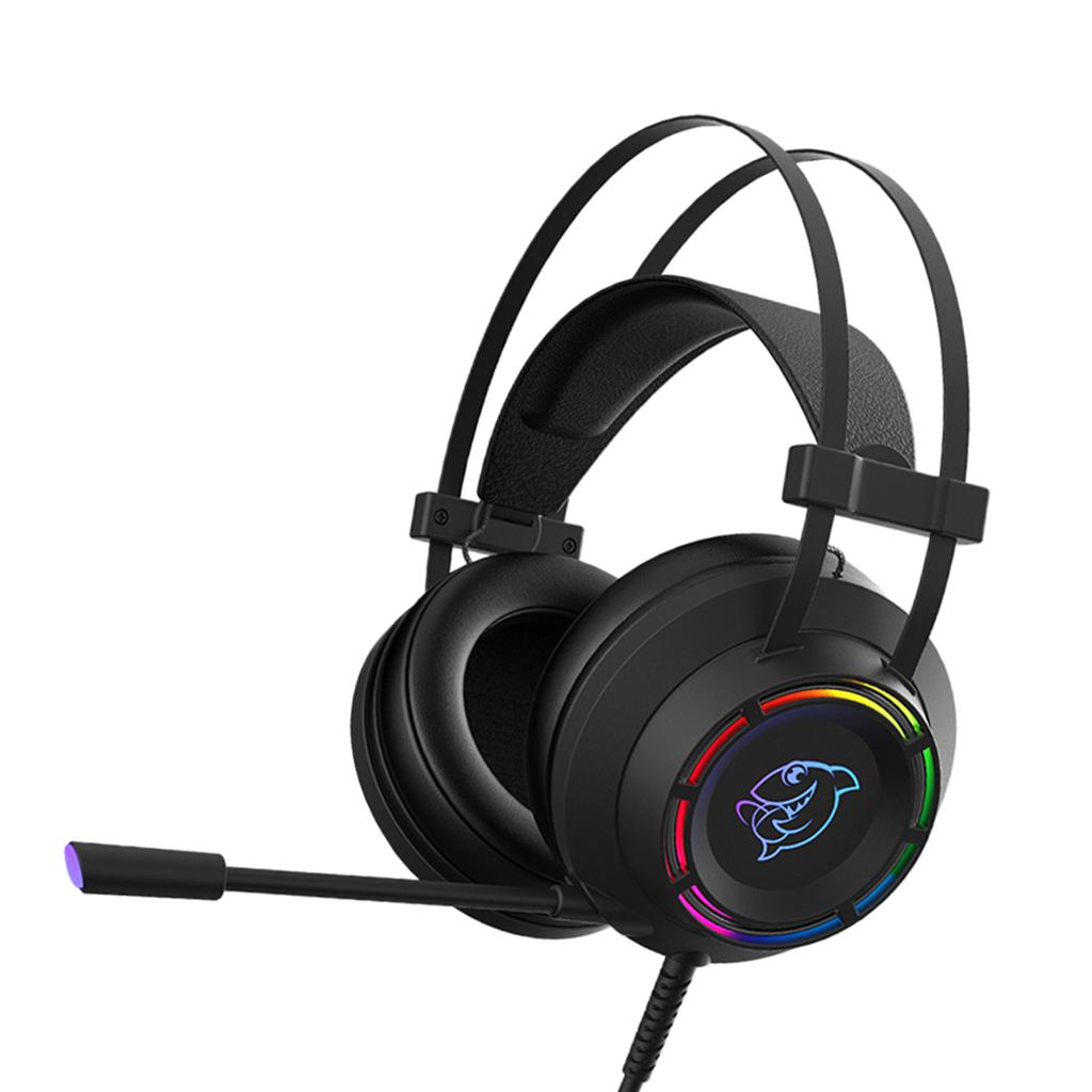 7.1 Channel Gaming Headset Electric Race Headphone USB Wired Black