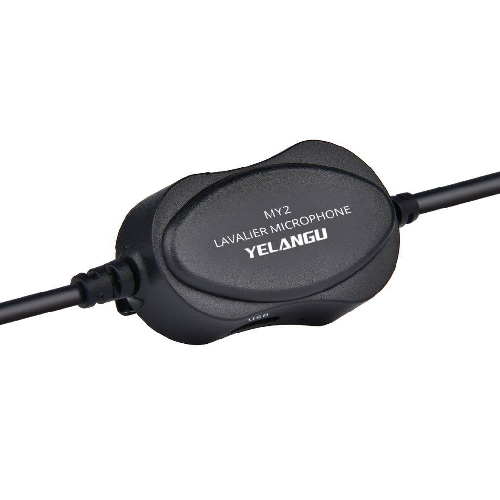 Clip On Lapel Microphone Hands Free Wired Condenser Mini Lavalier Mic 3.5mm