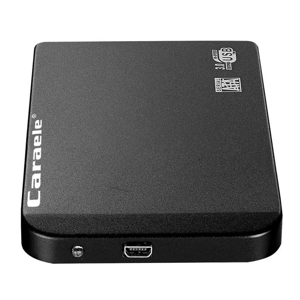 USB3.0 2.5 SATA External Hard Drive Mobile Disk HD Enclosure Black 320GB"