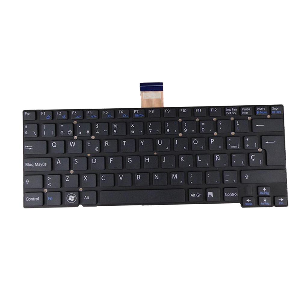 Spanish Layout Keyboard Repair for Sony SVT13 SVT14 Notebook 290x150x5mm