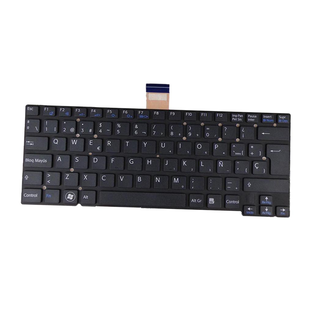 Spanish Layout Keyboard Repair for Sony SVT13 SVT14 Notebook 290x150x5mm