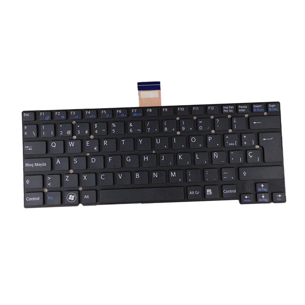 Spanish Layout Keyboard Repair for Sony SVT13 SVT14 Notebook 290x150x5mm