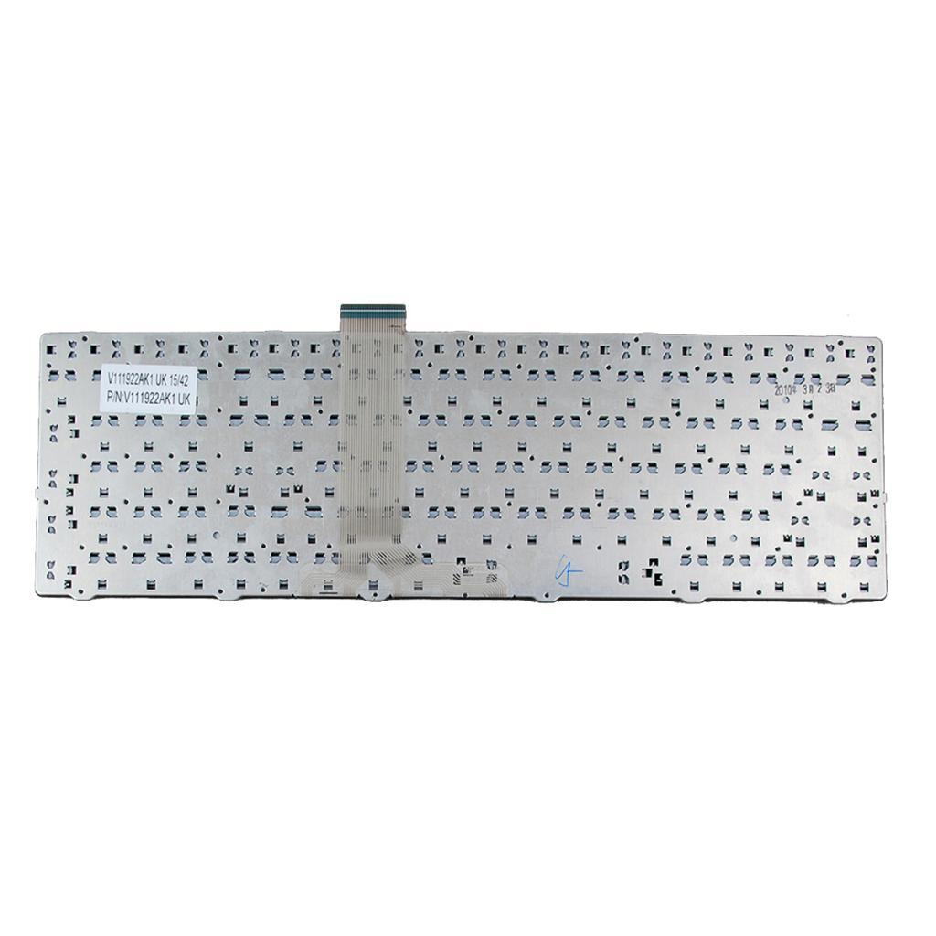US Layout Keyboard Repair Parts for MSI GT660 Notebook PC Replace Black
