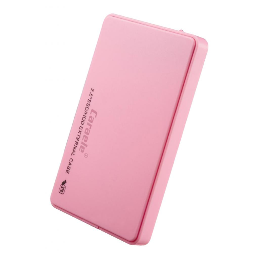 USB3.0 2.5" SATA External Hard Drive Mobile Disk HD Enclosure,Pink 2T