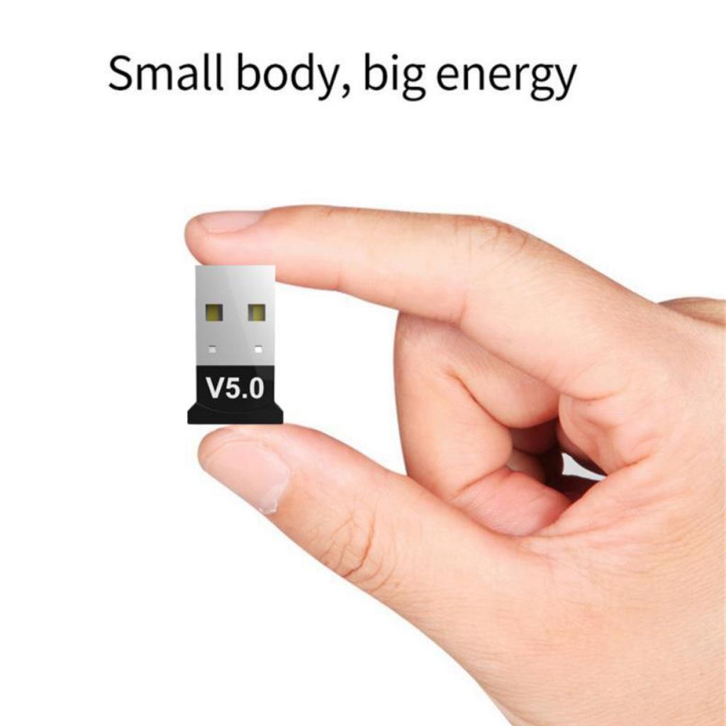 USB Bluetooth Dongle Desktop Audio Receiver for Laptop PC Mouse Keyboard