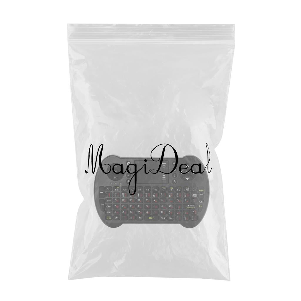 Russian Mini Keyboard Wireless USB Mini Keyboard Touchpad for Android TV Box