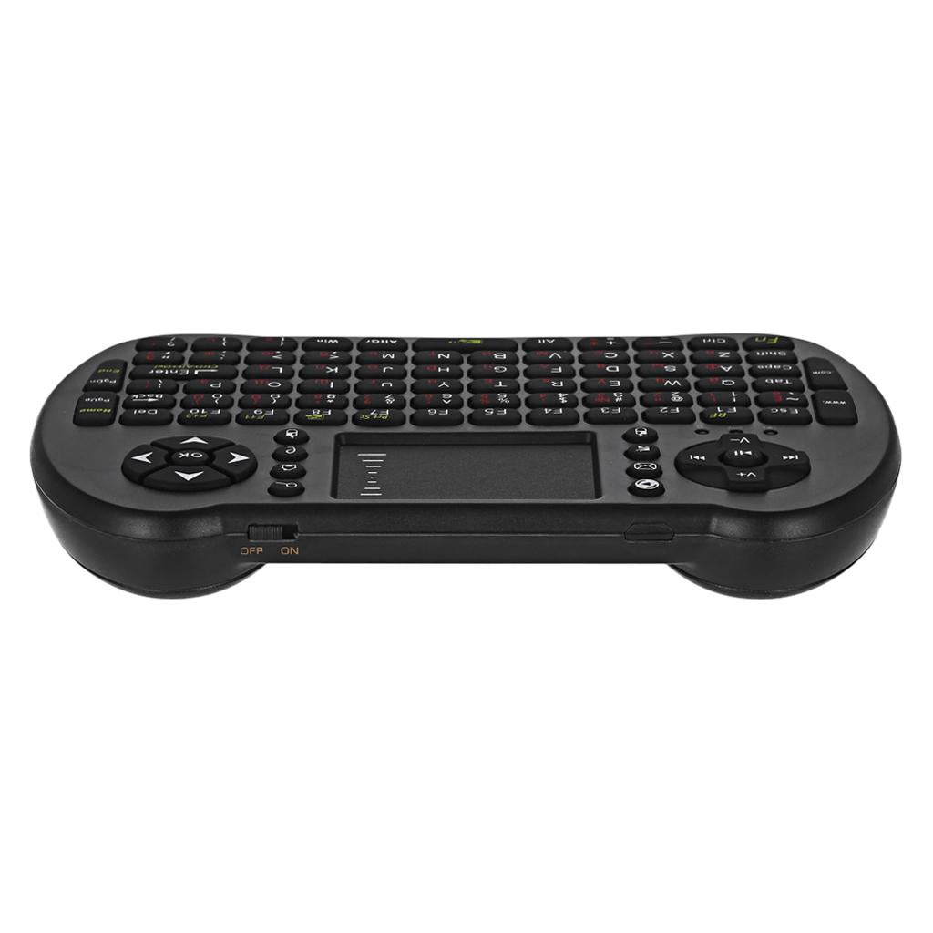 Russian Mini Keyboard Wireless USB Mini Keyboard Touchpad for Android TV Box