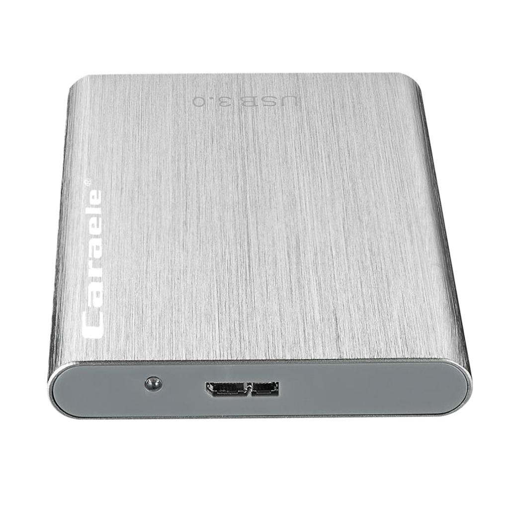 External HDD Hard Disk Drive Portable Drive Silver 500GB