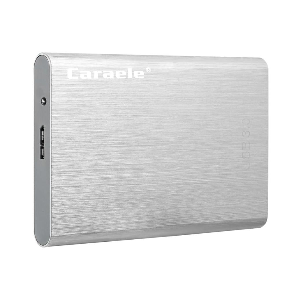 External HDD Hard Disk Drive Portable Drive Silver 500GB