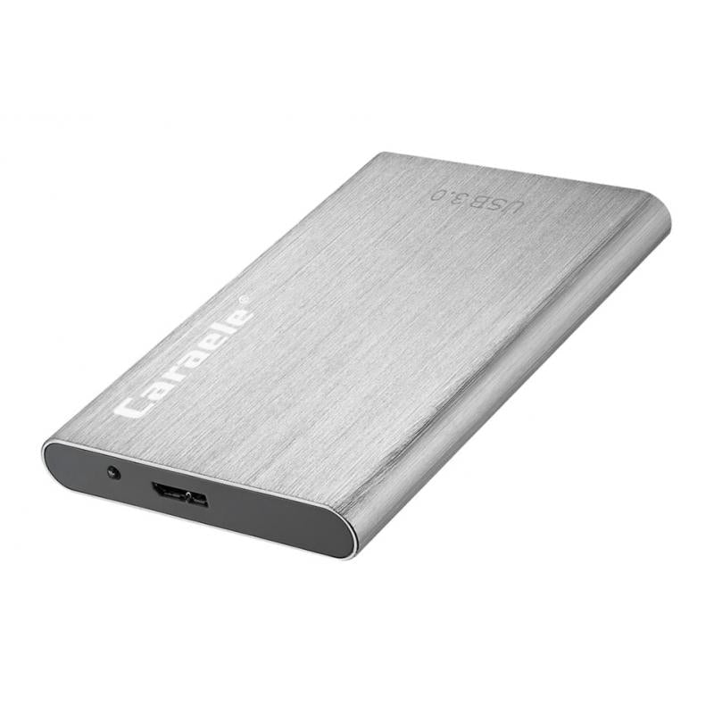 External HDD Hard Disk Drive Portable Drive Silver 500GB