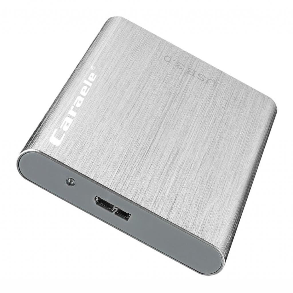 External HDD Hard Disk Drive Portable Drive Silver 500GB