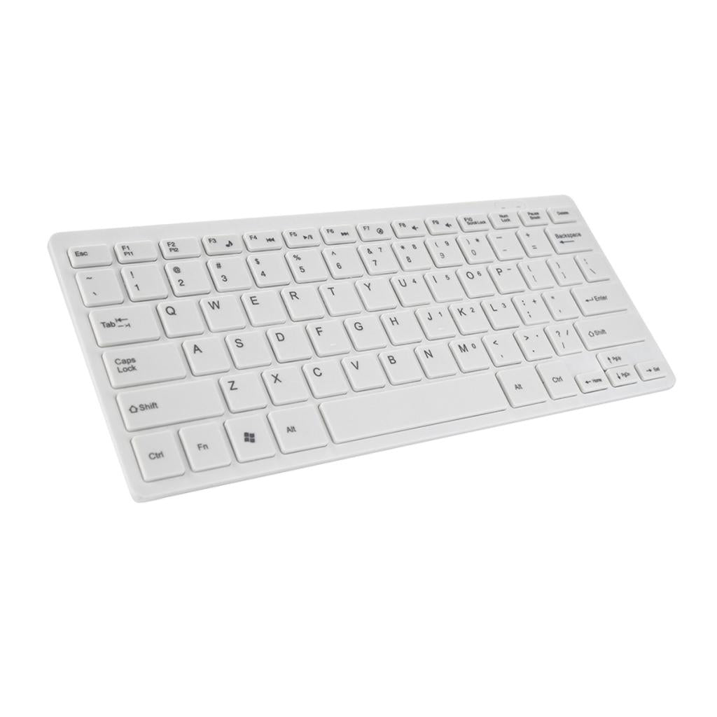 Ultra-thin New White USB2.0 Mini Keyboard Keypad fit Computer Desktop Wired