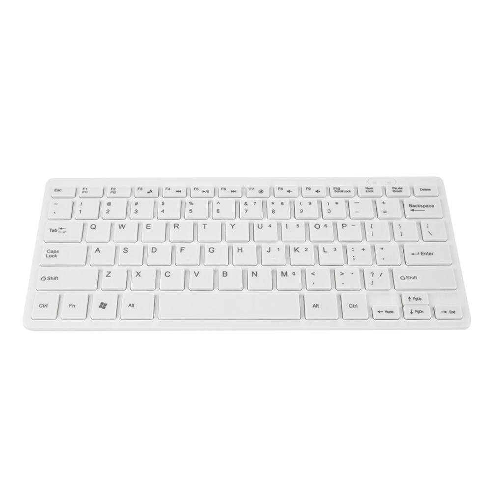 Ultra-thin New White USB2.0 Mini Keyboard Keypad fit Computer Desktop Wired