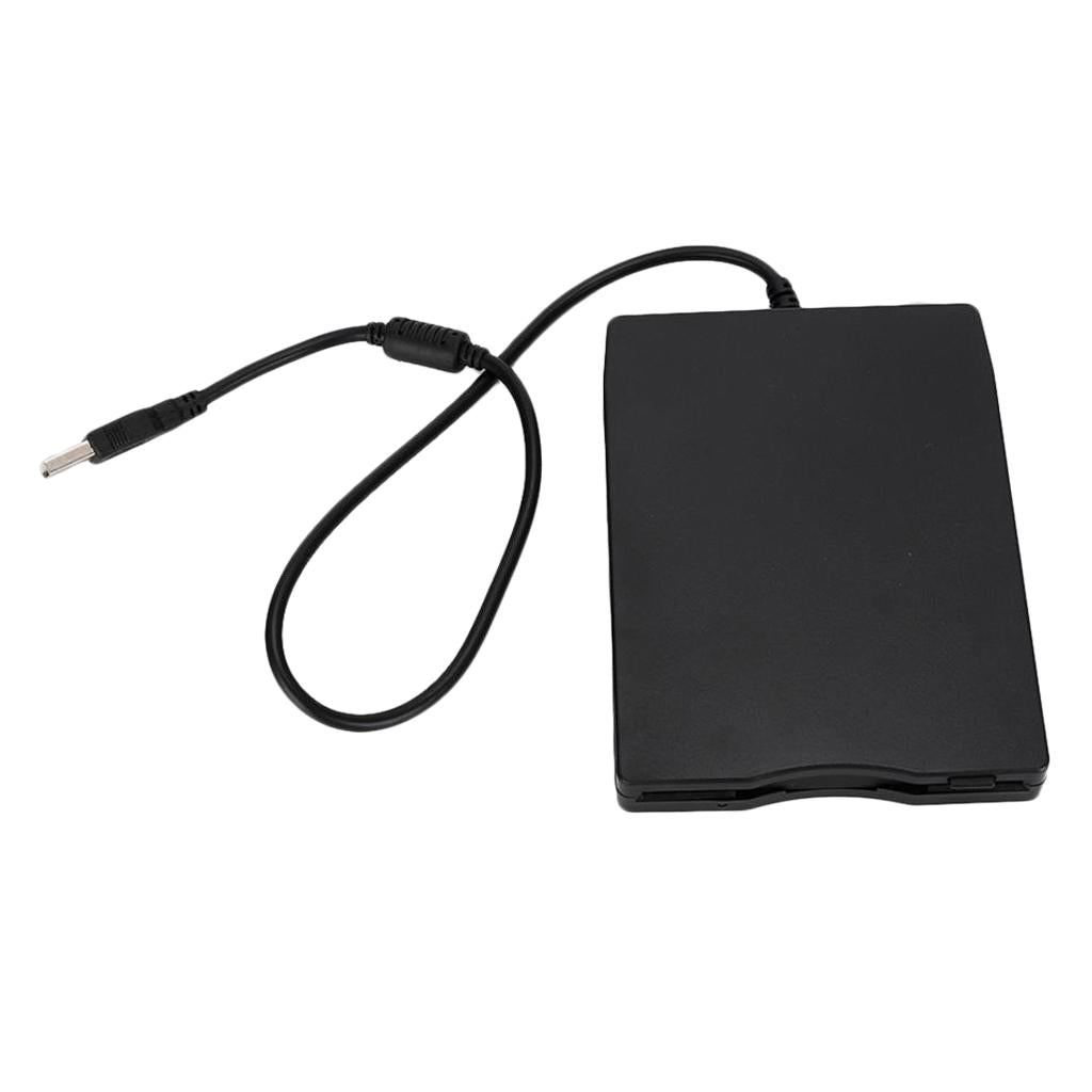 1.44MB USB2.0 Portable External Mobile Floppy Disk Drive Black