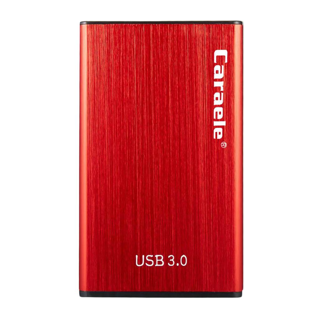 High Speed USB3.0 External Hard Drive Mobile Hard Disk Enclosure Red 1T