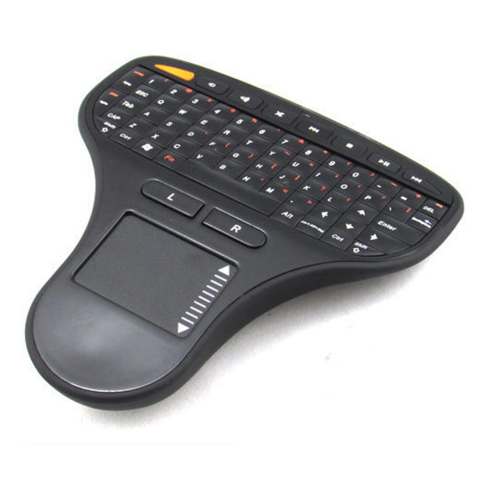 Mini 2.4G Wireless Keyboard Remote Control Touch Pad Smart for TV Laptop