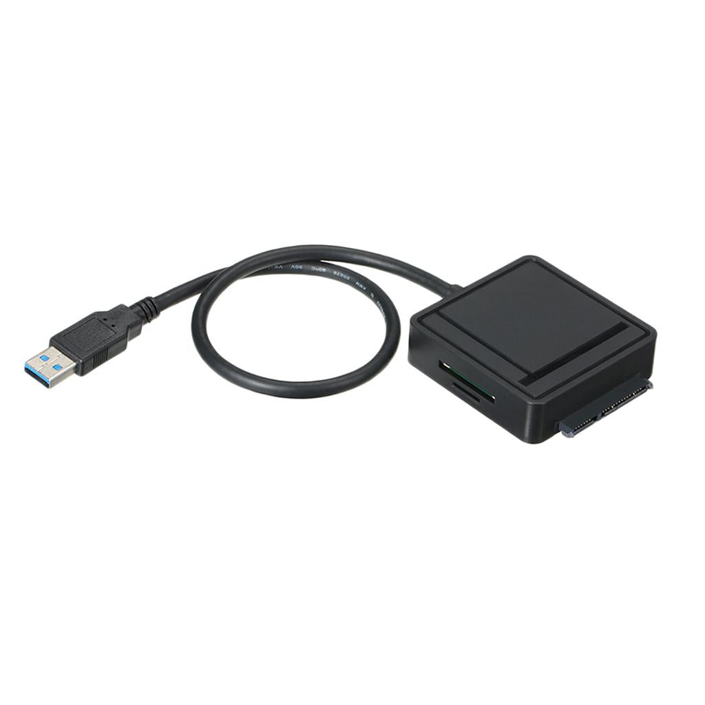 USB 3.0 to SATA Adapter TF SD Card Reader USB 3.0 Hub Converter for HDD