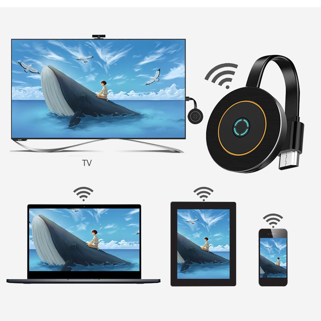 2.4GHz/5.8Ghz G10 4K HD WiFi Display Receiver HDMI Dongle for Miracast