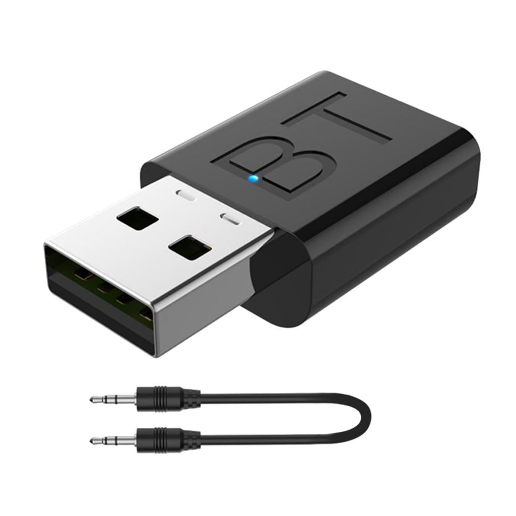 2-in-1 USB Bluetooth 5.0 Wireless Audio Adapter Transmitter and Receiver