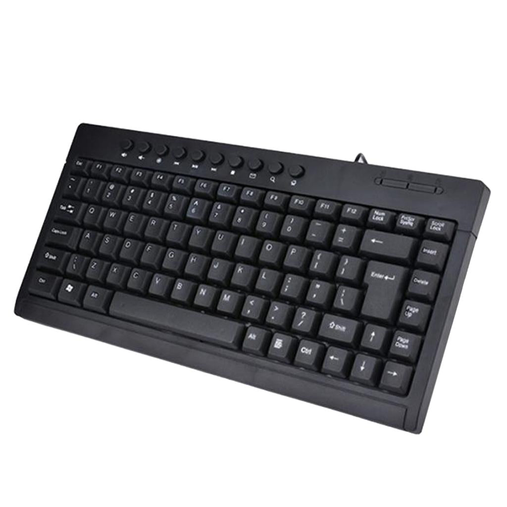 Laptop Desktop Android Smart TV Multimedia Wired 95 Keys Mini USB Keyboard
