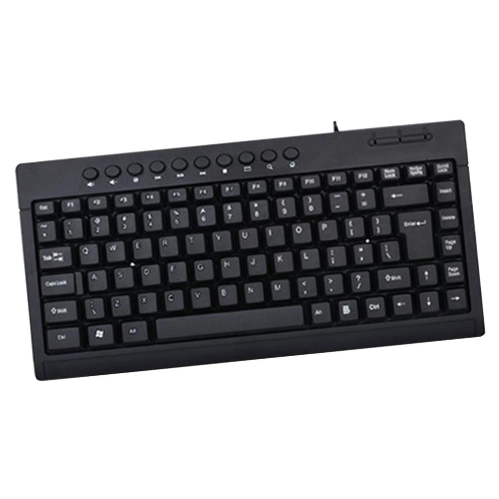 Laptop Desktop Android Smart TV Multimedia Wired 95 Keys Mini USB Keyboard