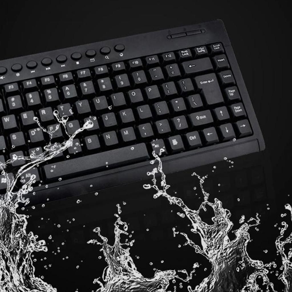 Laptop Desktop Android Smart TV Multimedia Wired 95 Keys Mini USB Keyboard