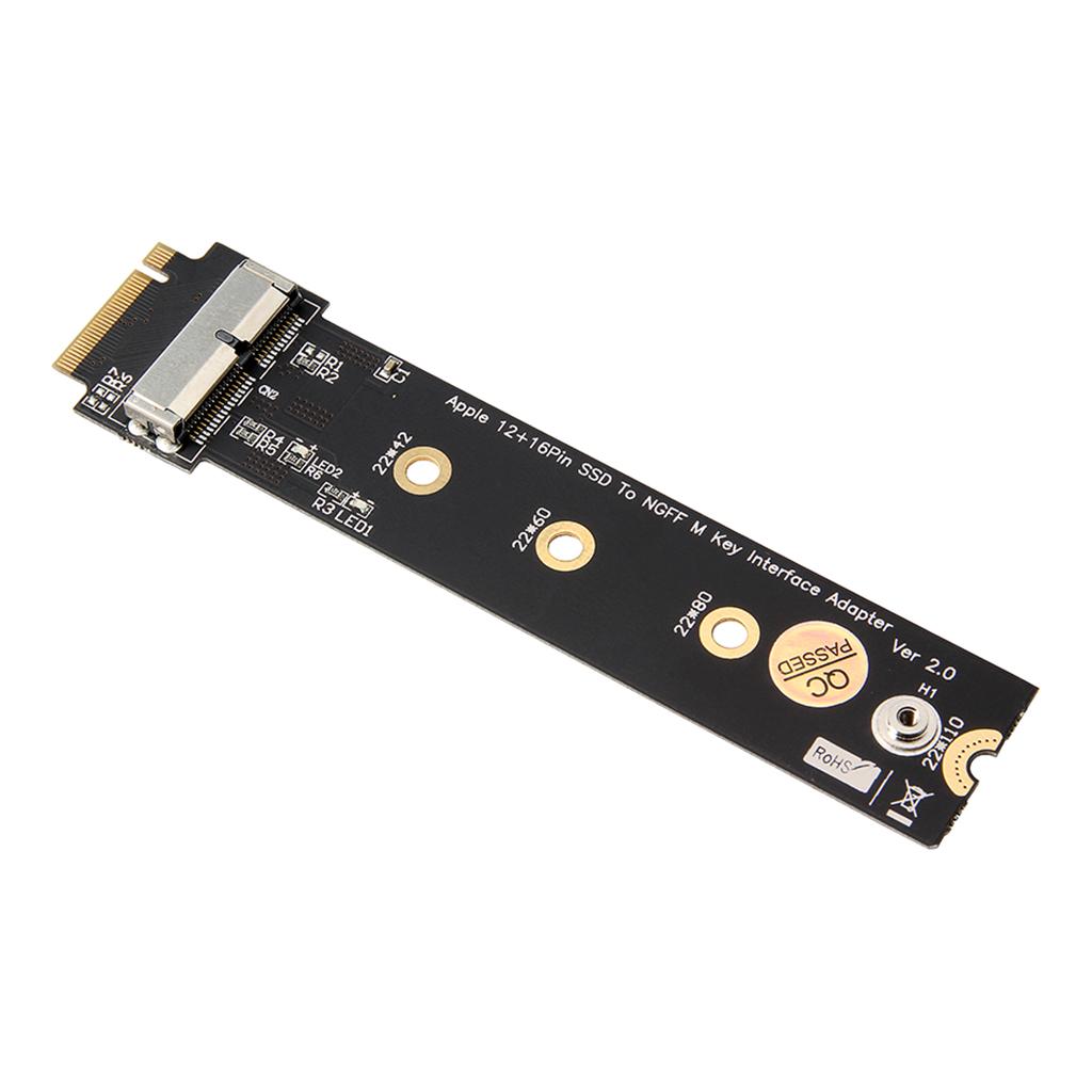 PCIe SSD to M.2 Key M Adapter Card V2.0 for MacBook Air Pro Retina 2013-17