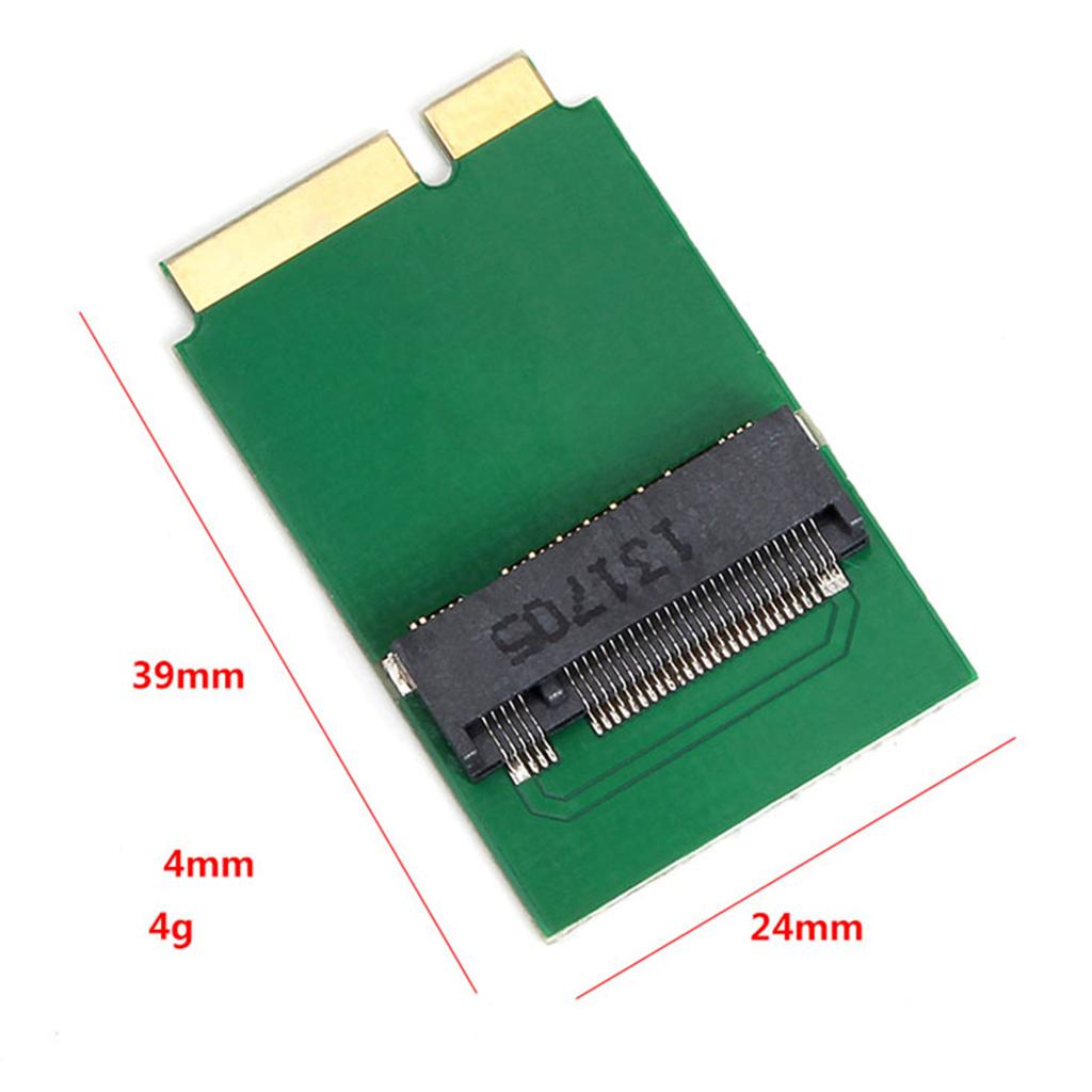17+7 pin Adapter for M.2 SSD to 2012 Apple MacBook Air A1466 A1465 SSD