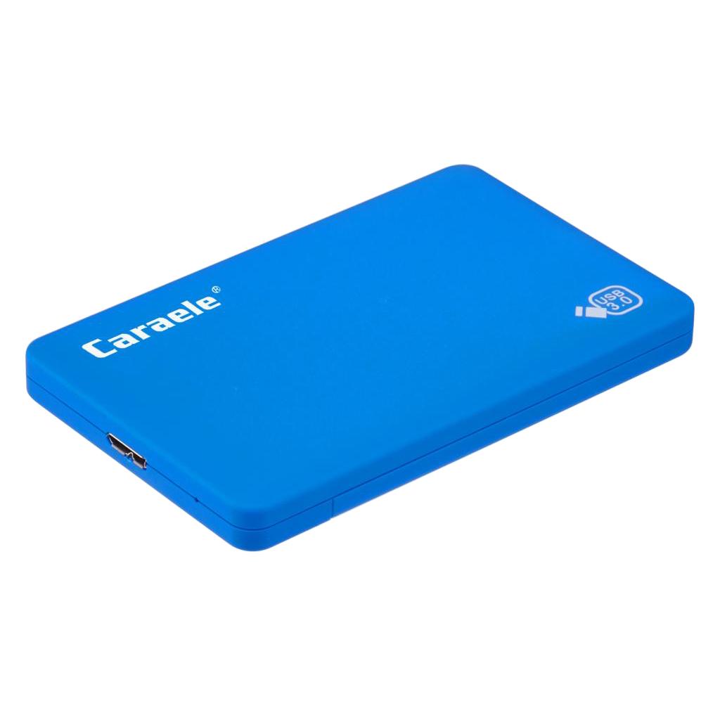 High Speed H7 External Portable Shockproof USB 3.0 Mobile Hard Disk 2TB Blue