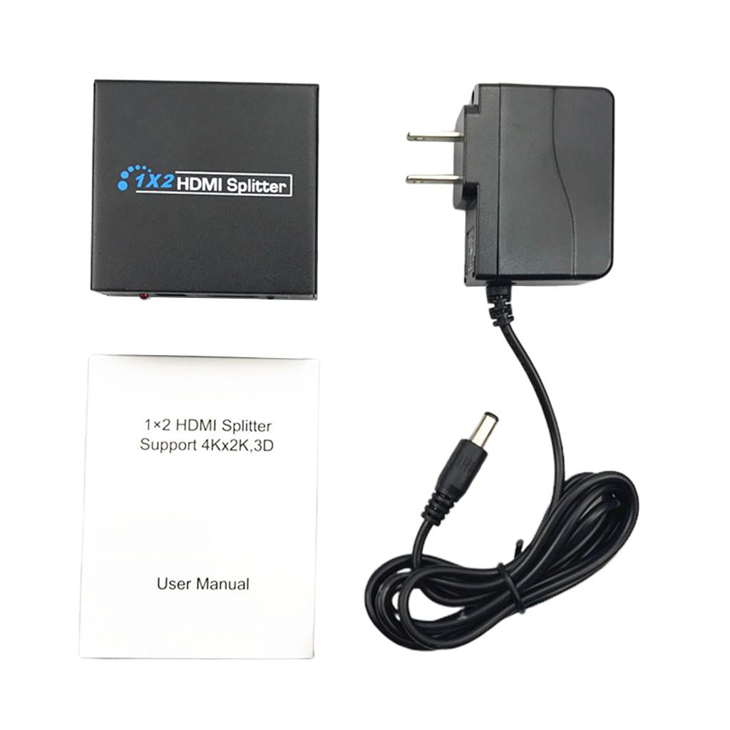 1 Piece US Plug HDMI 1 In 2 Out 3D Splitter Switch Switcher Distributor