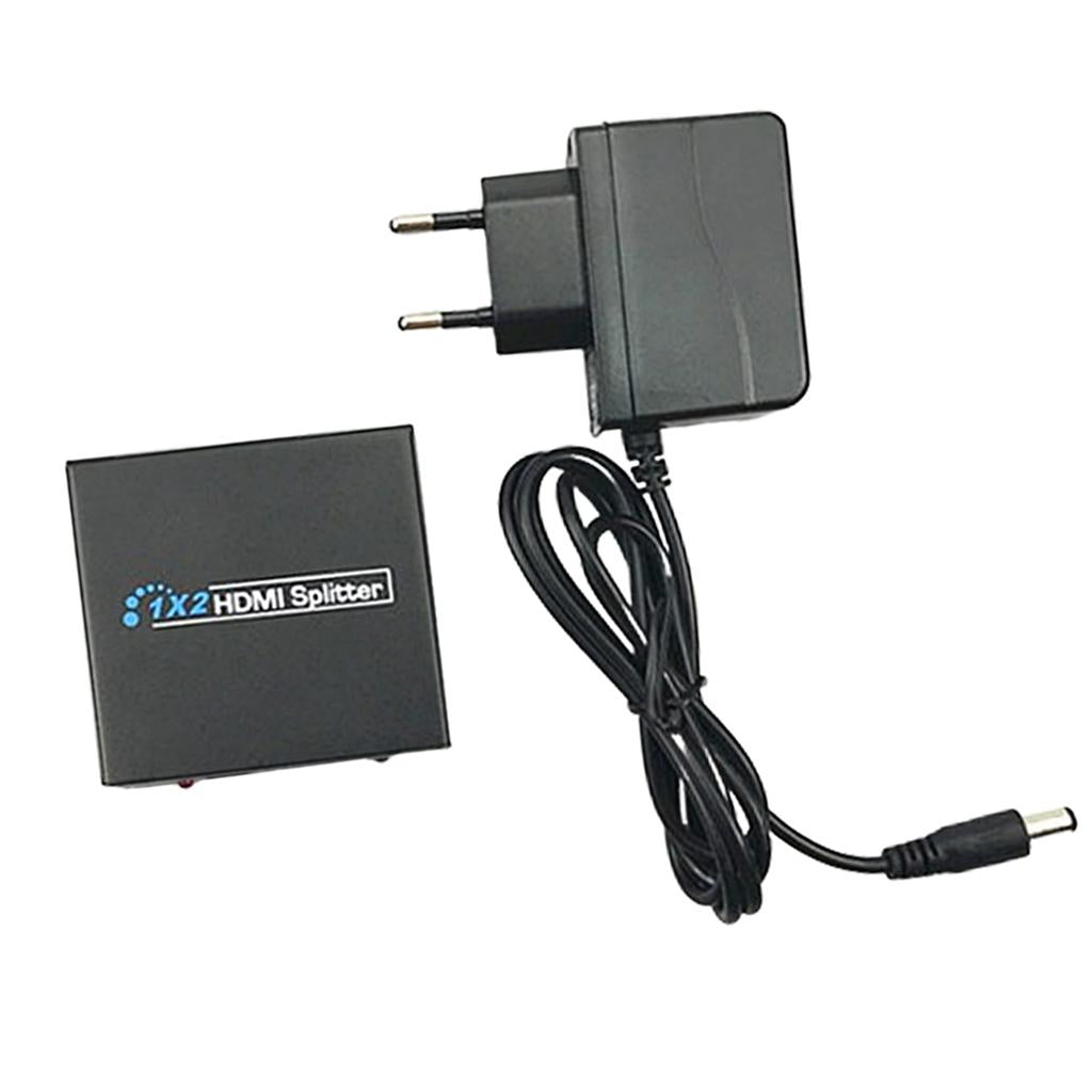1 Piece EU Plug HDMI 1 In 2 Out 3D Splitter Switch Switcher Distributor