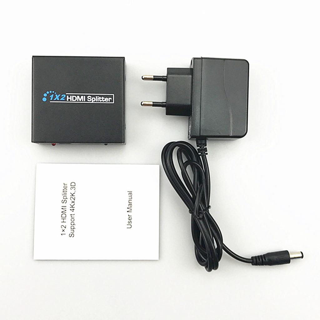 1 Piece EU Plug HDMI 1 In 2 Out 3D Splitter Switch Switcher Distributor