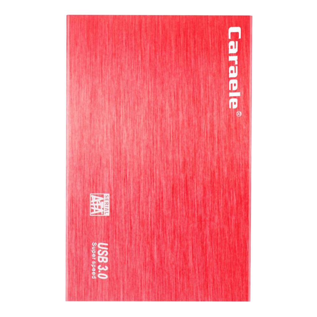 Red Ultra Slim 2.5in USB3.0 Hard Drive HDD Capacity Disk for PC Laptop 500GB