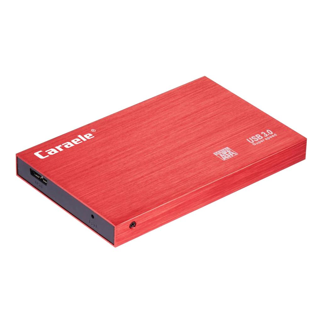Red Ultra Slim 2.5in USB3.0 Hard Drive HDD Capacity Disk for PC Laptop 1T
