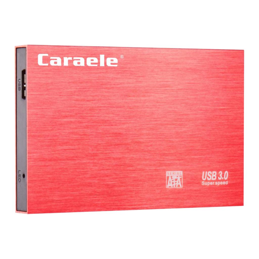 Red Ultra Slim 2.5in USB3.0 Hard Drive HDD Capacity Disk for PC Laptop 1T