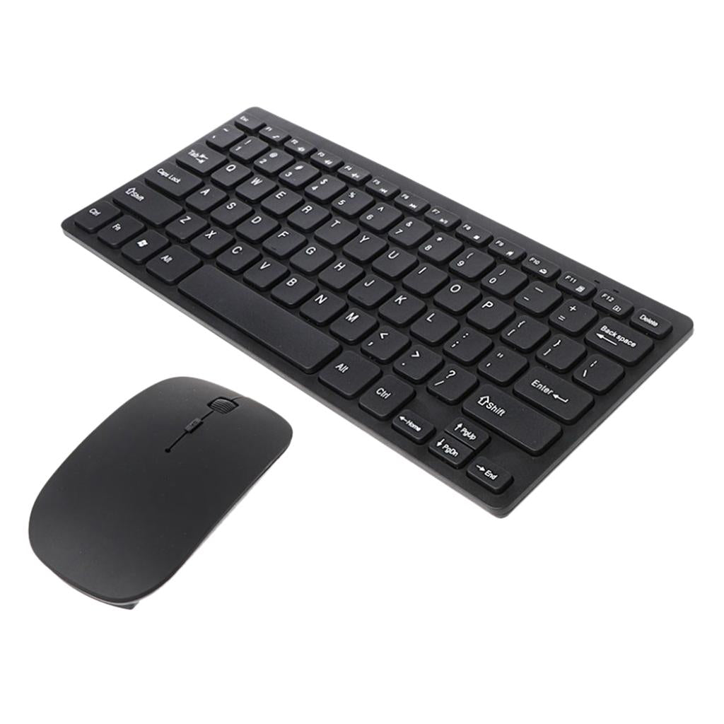 USB Wireless Cordless 2.4GHZ Keyboard & Mouse Combo Kit Set for PC Laptop