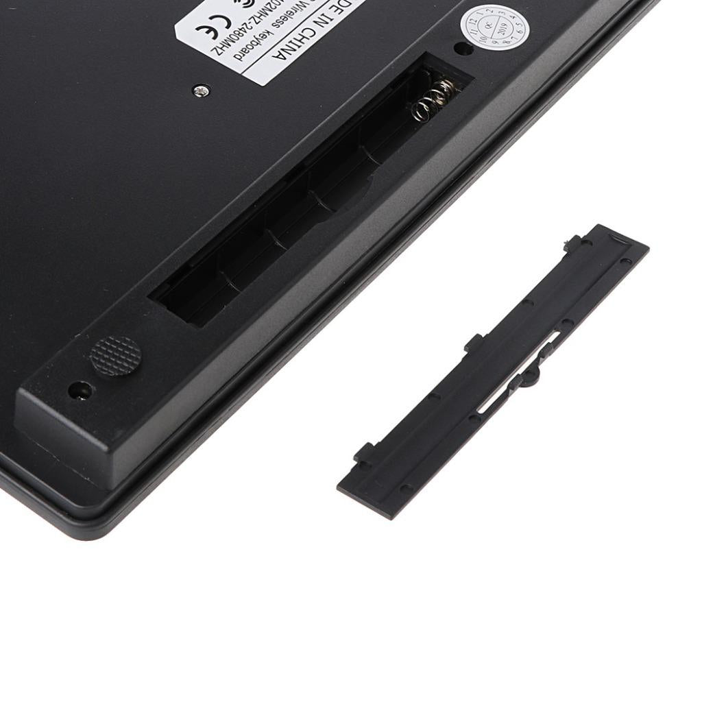 USB Wireless Cordless 2.4GHZ Keyboard & Mouse Combo Kit Set for PC Laptop