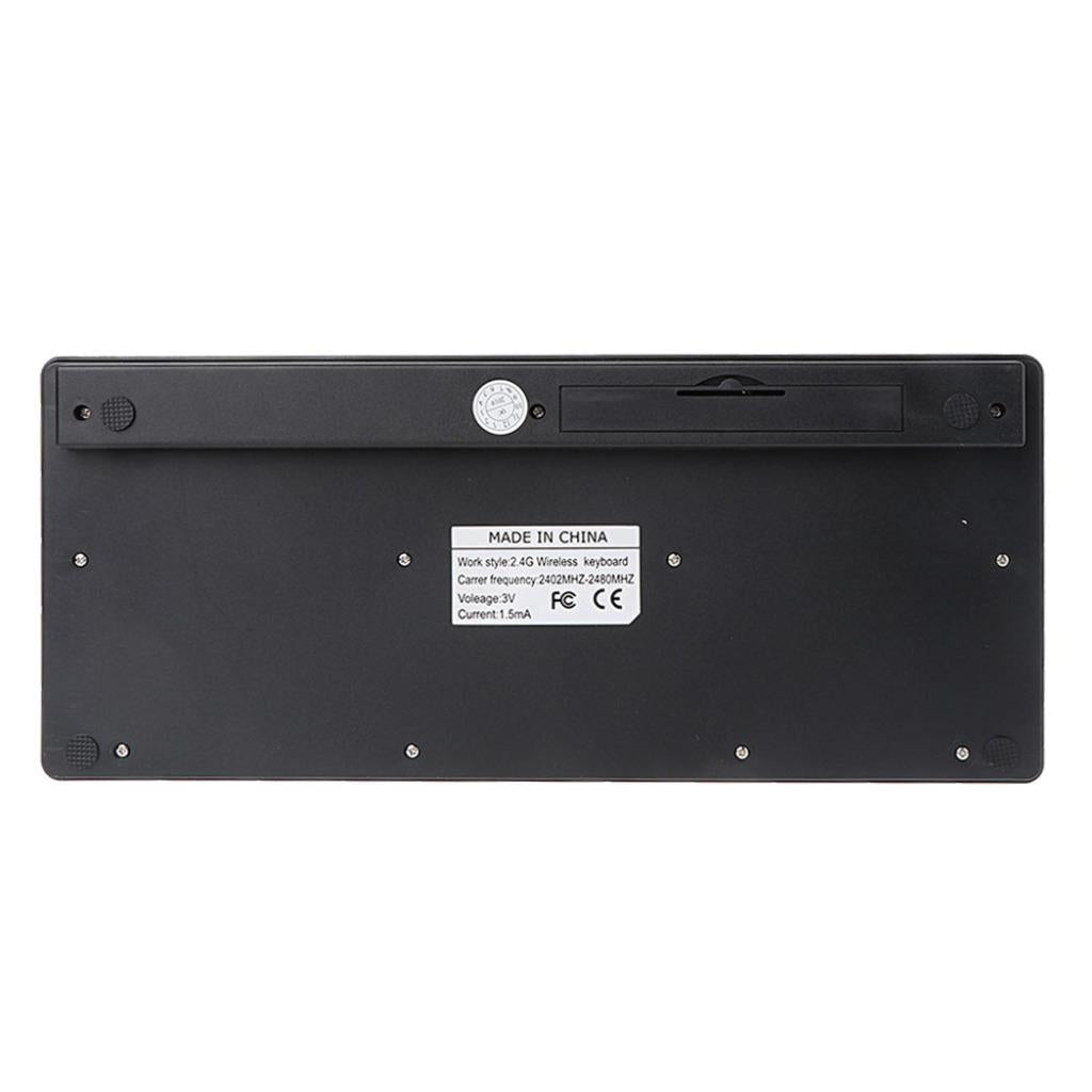 USB Wireless Cordless 2.4GHZ Keyboard & Mouse Combo Kit Set for PC Laptop