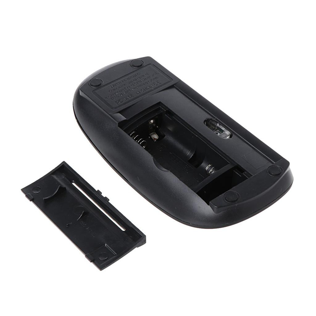 USB Wireless Cordless 2.4GHZ Keyboard & Mouse Combo Kit Set for PC Laptop