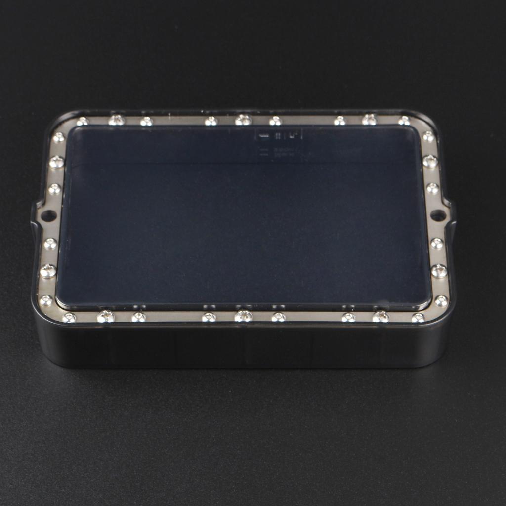 1 Pack Material Rack 178x120mm Resin Vat For DLP SLA Photon Wanhao D7 Black